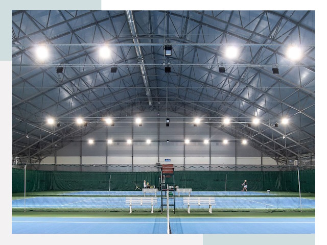 Строительство теннисных кортов в Димитровград от 618 руб.