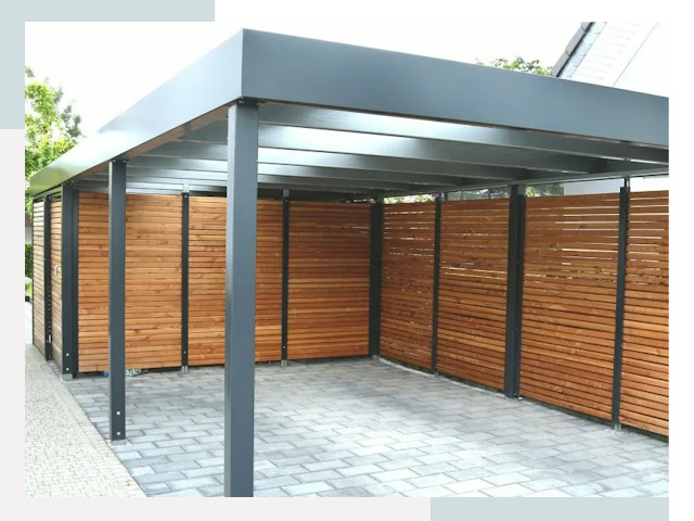 Навесы для парковки в Димитровграде