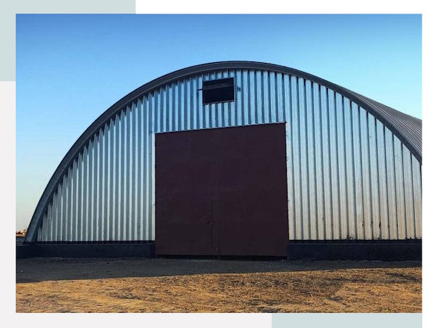 Арочные ангары в Димитровграде