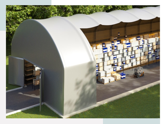 Тентовые ангары в Димитровграде