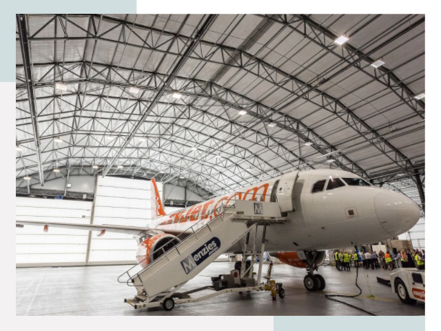 Авиационные ангары в Димитровграде