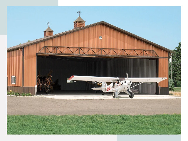 Ангары для самолетов в Димитровграде