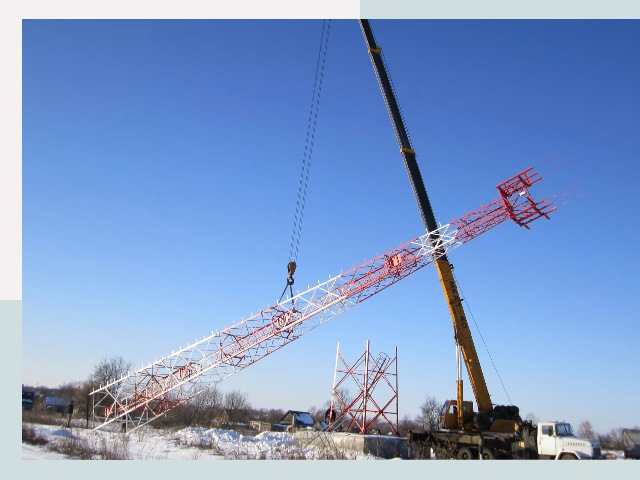 Строительство башен связи в Димитровграде от 618 руб.