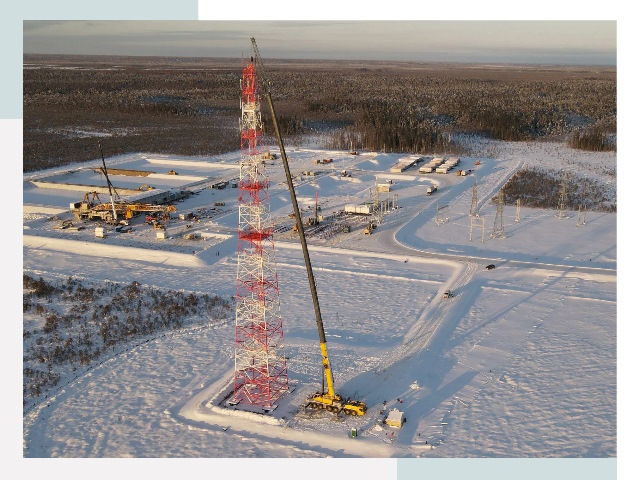 Мачты связи в Димитровграде