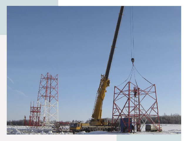 Монтаж вышек связи в Димитровграде