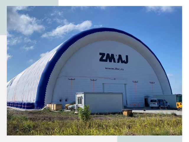 Брендирование ангаров в Димитровграде