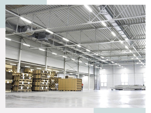 Освещение ангаров в Димитровграде