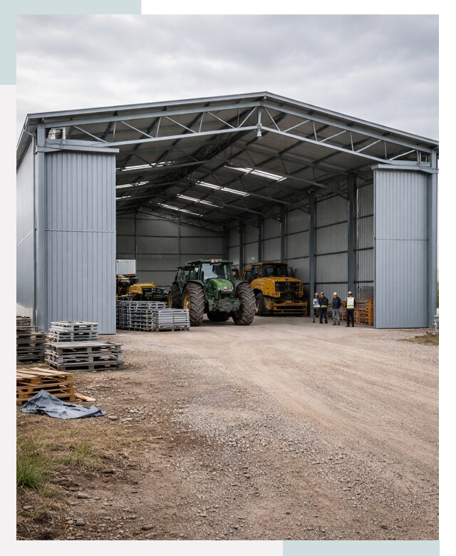 Ангары для сельхозтехники в Димитровграде от 20606 р. | СтальСтрой-Дмт