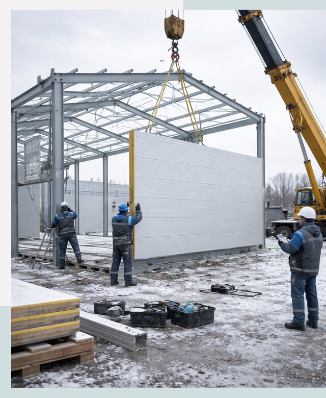 Строительство холодильных складов под ключ в Димитровграде