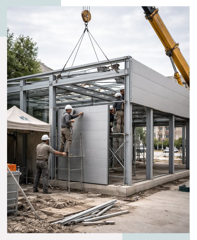 СтальСтрой-Дмт: торговый павильон под ключ в Димитровграде от 36061 р.